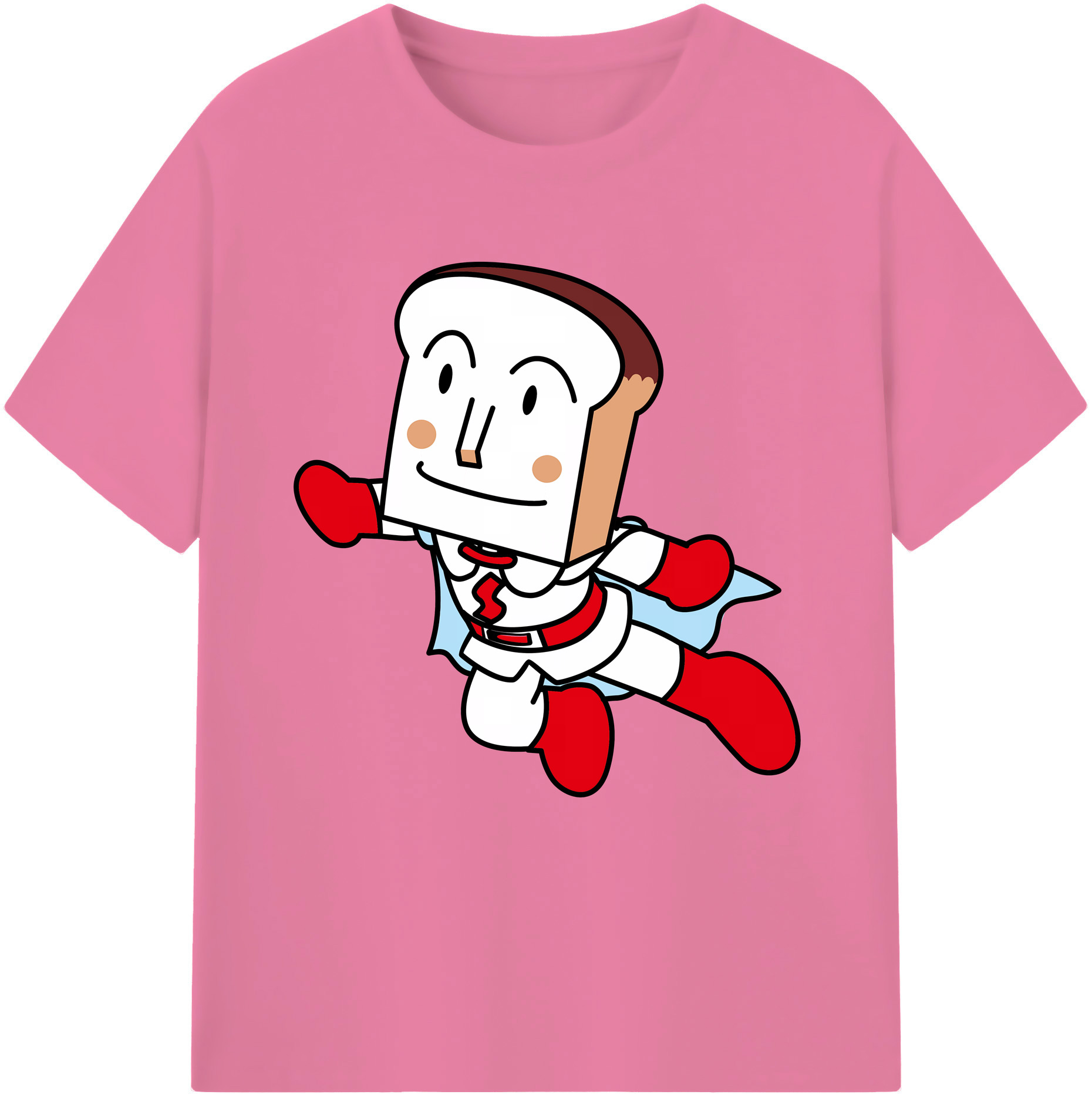 （画像用） アンパンマン Anpanman 綿100％半袖Tシャツ（フロントプリント）